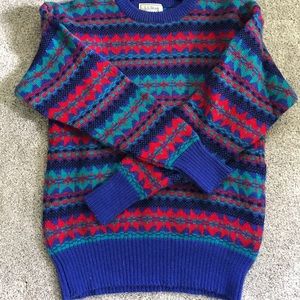 Vintage L.L.Bean Funky Wool Sweater